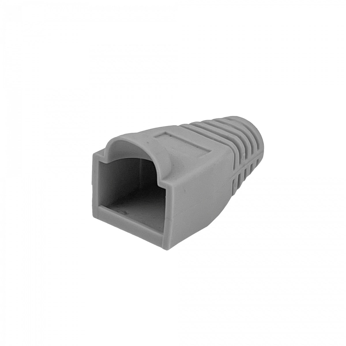 RJC-BG. Gris Empaque de 100 piezas Protector para RJ45 Diámetro 5,8 mm