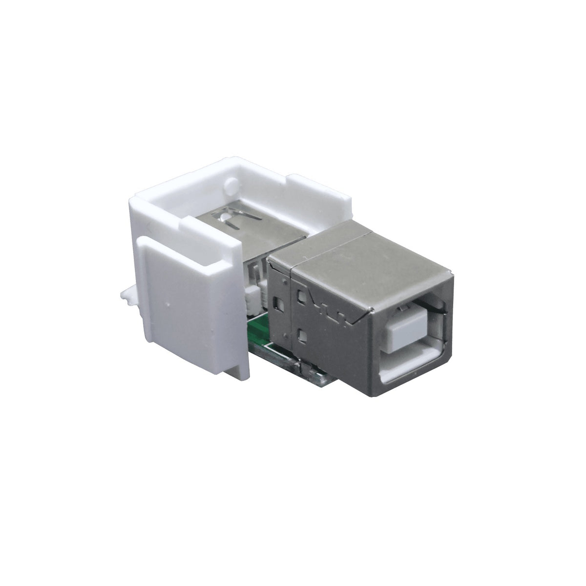 KUAB Acoplador Keystone Hembra A-B USB-USB Hembra A-Pasante