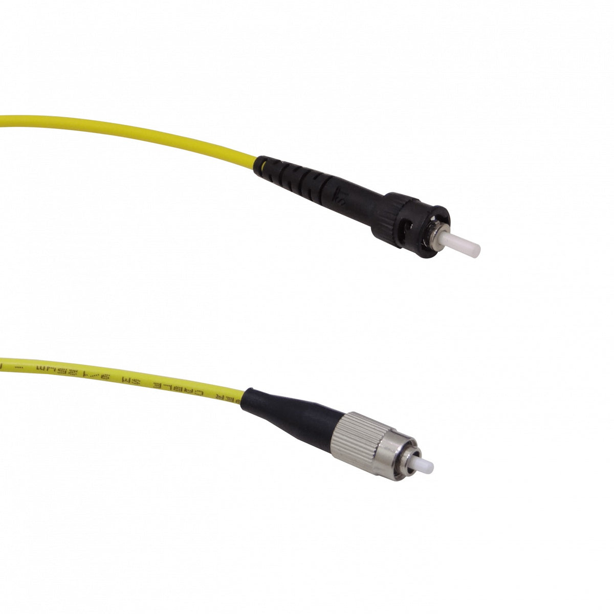 JFSTF12X Cable de Fibra Óptica Simplex Monomodo ST a FC 12 metros 3.0mm 9/125um LSZH