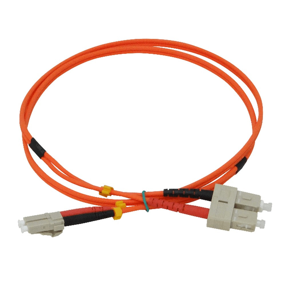 JFMLC1 1mt LC-SC OM1 MultiModo MM Duplex Jumper Fibra 3mm 62.5/125um