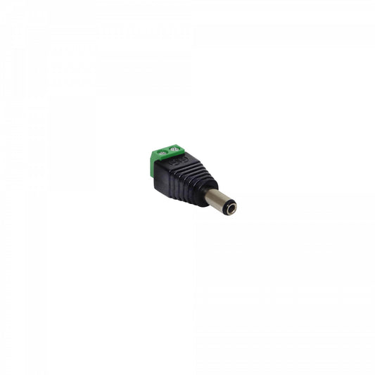 2P-2555M 5,5x2,5mm Conector Macho Regleta-Enchufe para PPP12L 2-polos