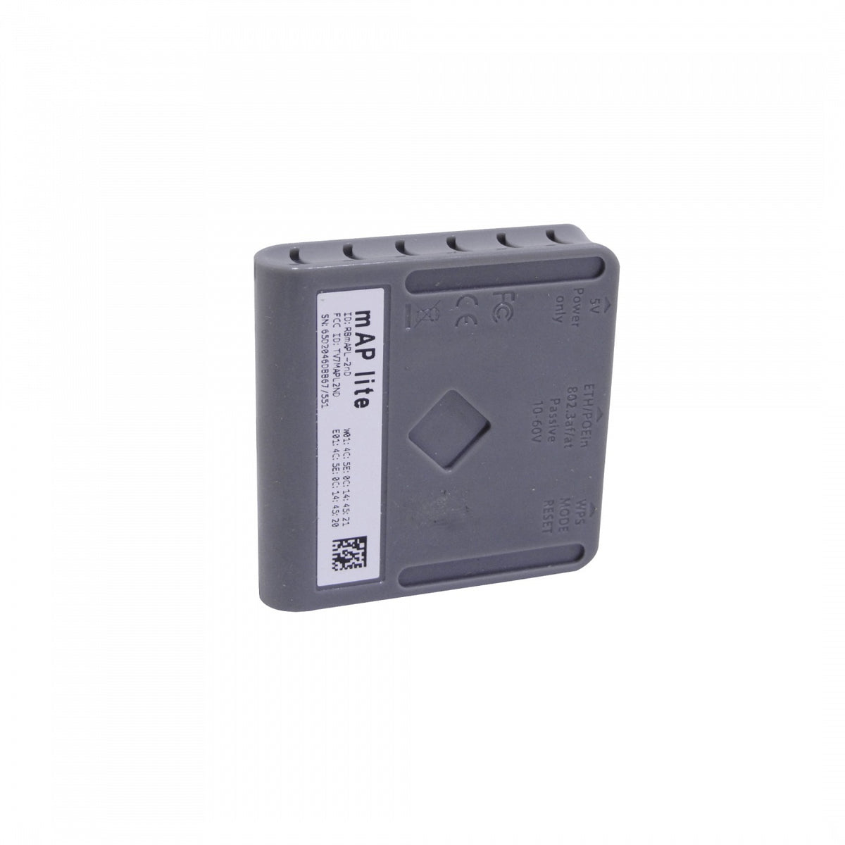 MAP-LITE MIKROTIK L4 2,4GHz-2x2 22dBm 1-100-PoE/10-60V inc5V-USBM RBmAPL-2nD
