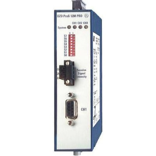 Transceptor Profibus Monomodo 1 Eléctrico/2 Ópticos Redundante Hirschmann OZD PROFI 12M G12-1300 PRO