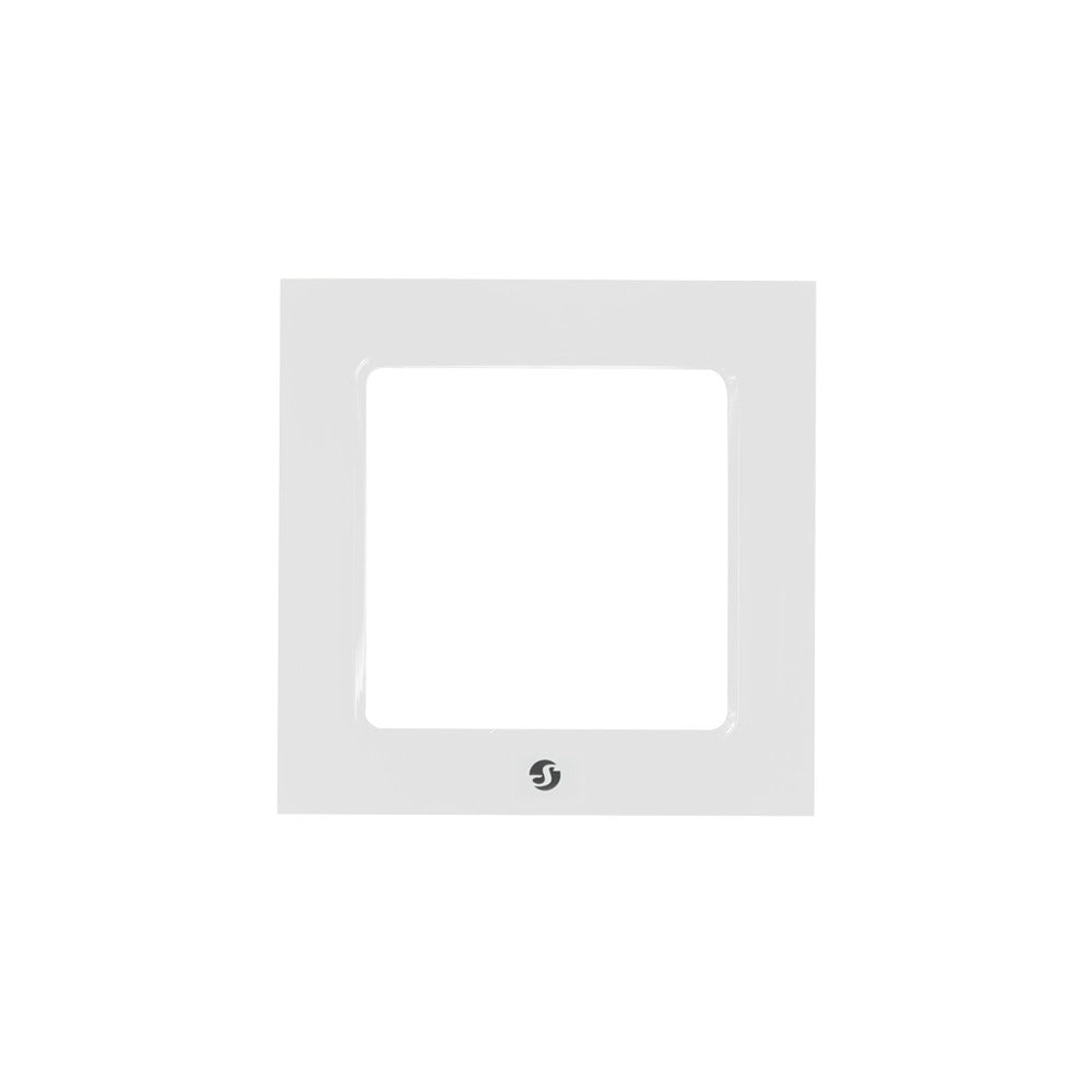 Marco Shelly Wall Frame 1 para 1 Tapa Shelly Wall Switch - Negro