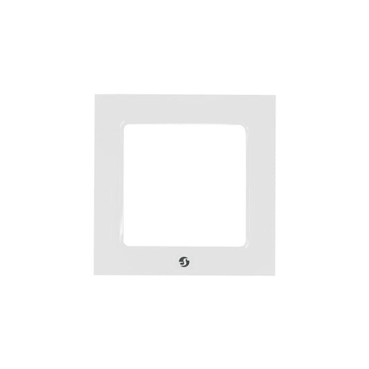 Marco Shelly Wall Frame 1 para 1 Tapa Shelly Wall Switch - Blanco