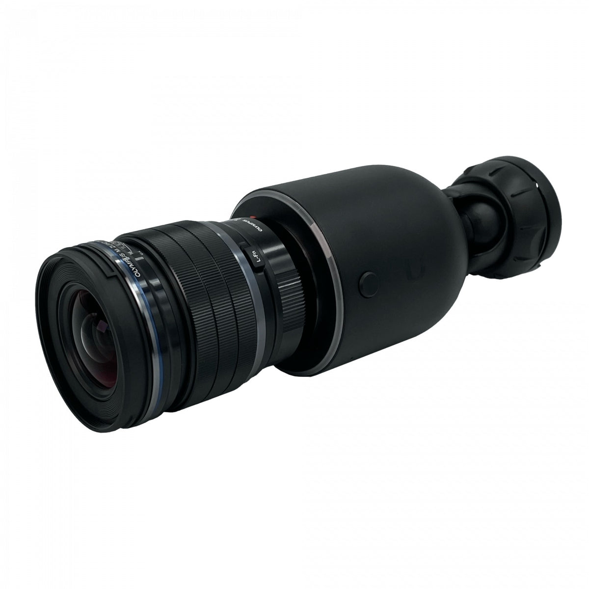 UVC-AI-DSLR. Cámara IP bala Ubiquiti de 8 MP con lente M.Zuiko 17 mm, protección IPX5, micrófono integrado, requiere PoE+ o adaptador activo