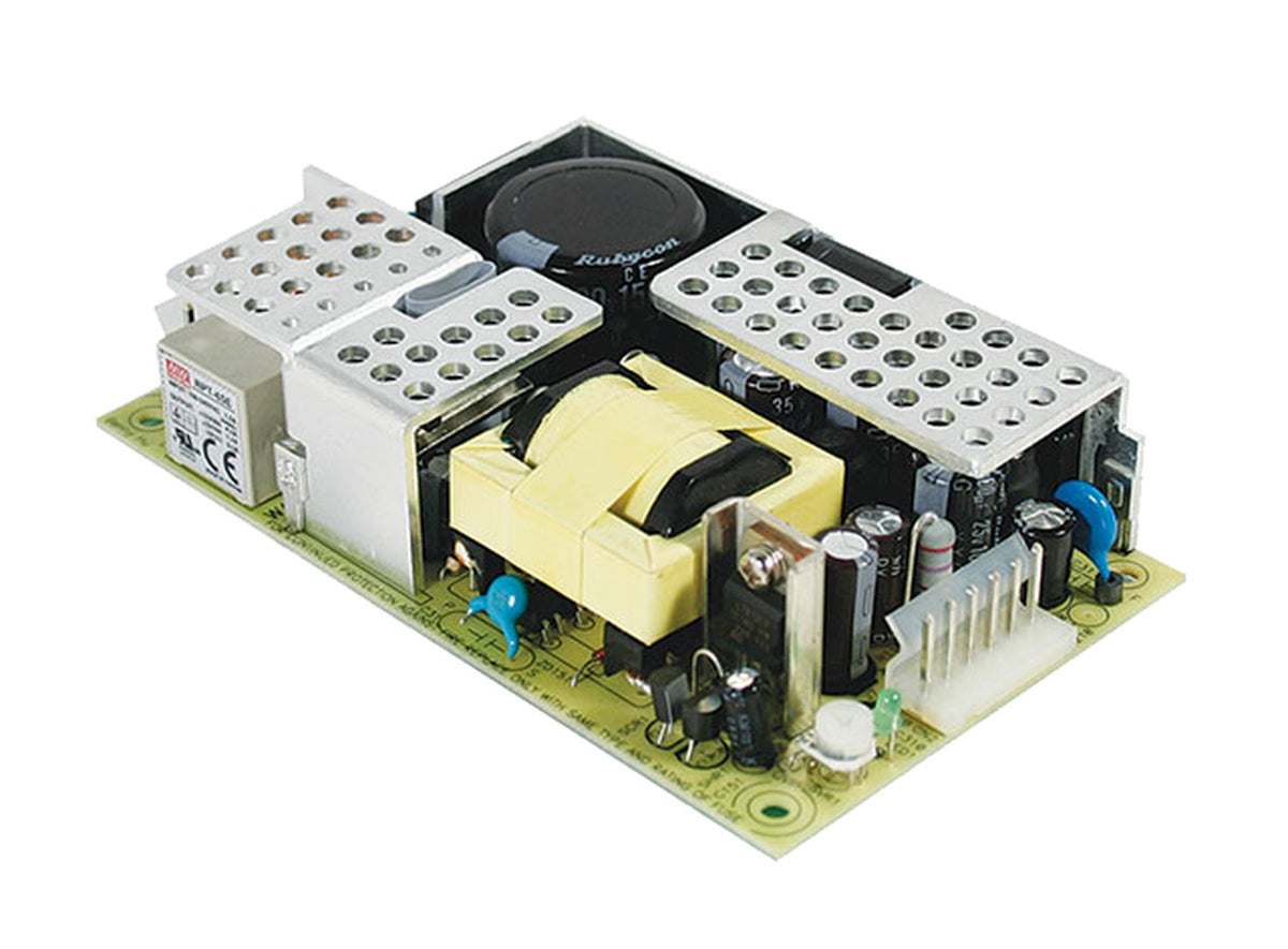 Fuente de poder open frame triple 65W RPT-65 - 12V / 5V / -5V