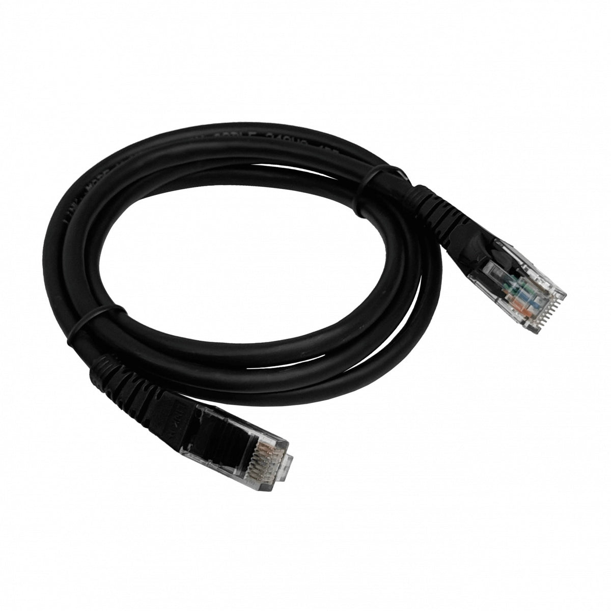CPN-10L LINKMADE 1MT CAT5E NEGRO LSZH CABLE DE CONEXIÓN MOLDEADO MULTIHILO