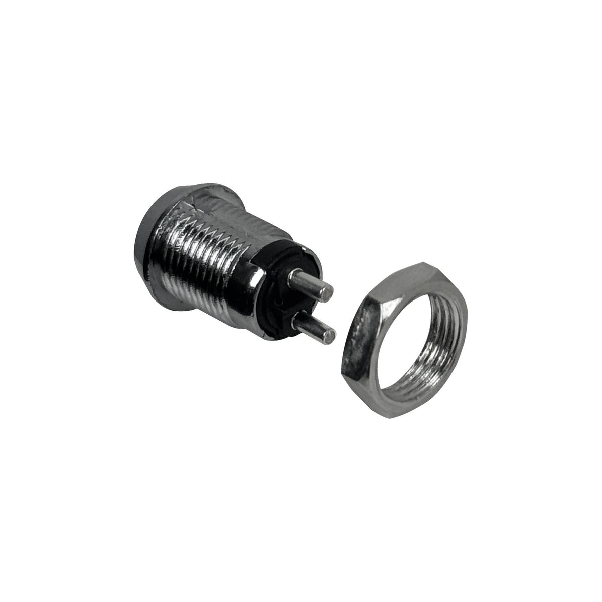 LLAVE-2PIN Cerradura Eléctrica 2-Polos 12mm Interruptor Seguridad Necesita-Soldadura-Cables 0,5A 250V