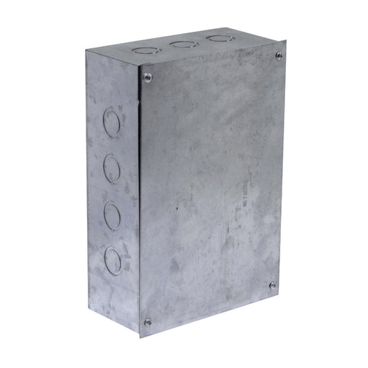 FPCWM-6 B23 Gabinete 300x200x100mm con Cubierta-305x205mm Galvanizado Metálico