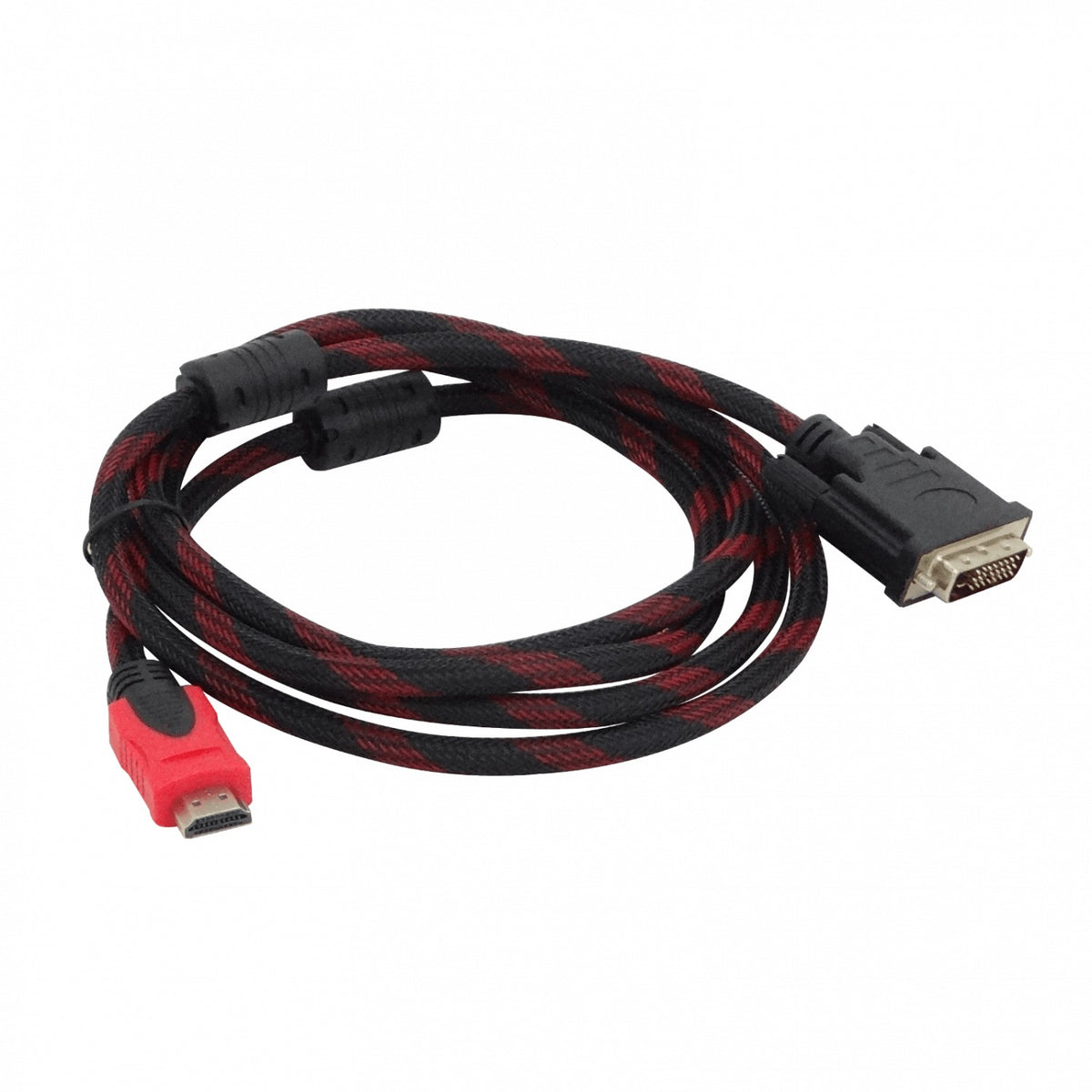 HDMI-2MMDVI Conector DVI/D/Enlace-Simple-Macho a HDMI-Macho 2,0mt Negro 200cm