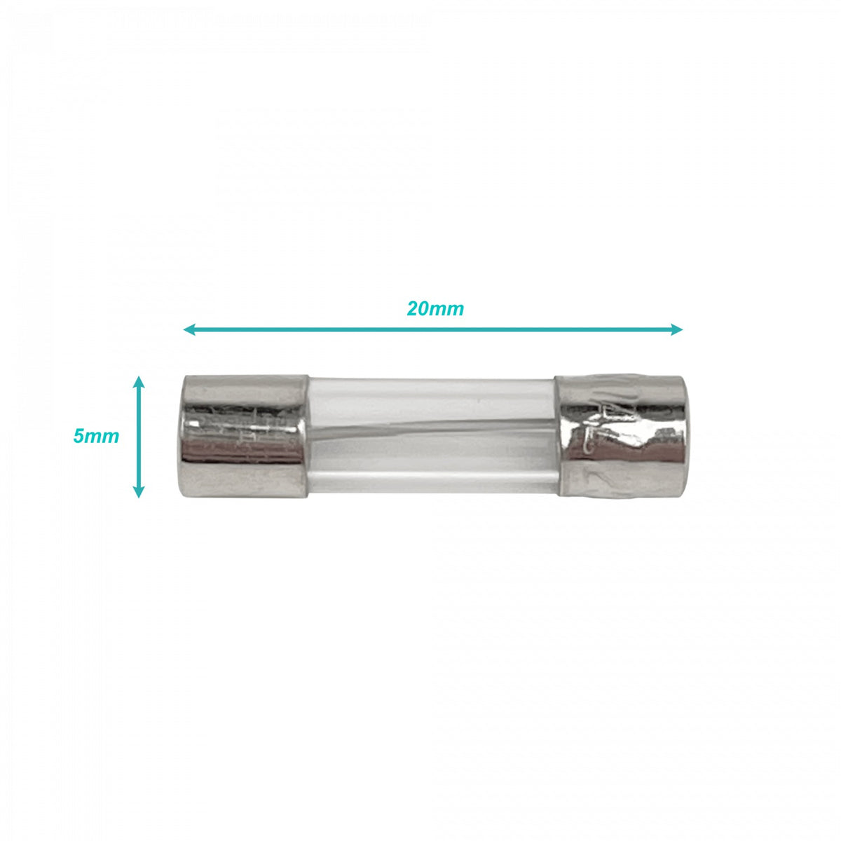 FUSE-30V EMPAQUE 100-piezas 30A 5x20mm 250V Fusible de Acción Rápida Cilíndrico de Cristal
