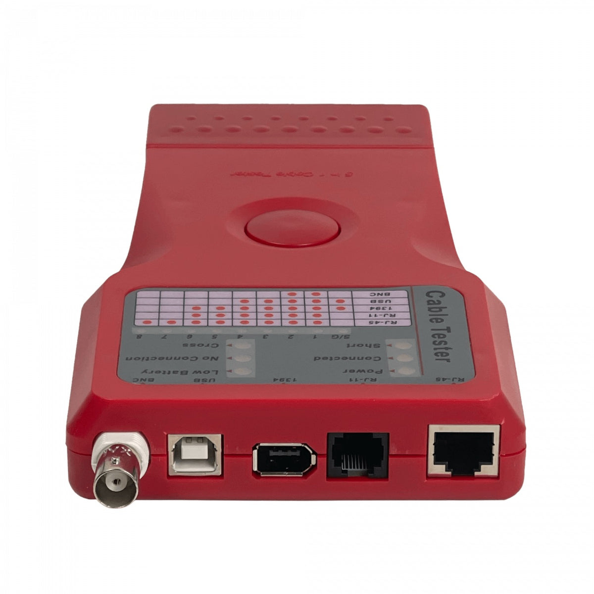 TS-06 Comprobador 1-USB 1-1394 1-BNC 1-RJ45 1-RJ11 REQ/BATERIA-9V