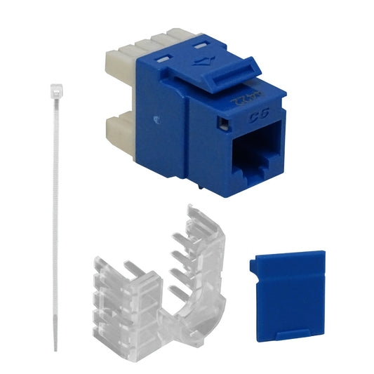 KP6AF FURUKAWA Conector Hembra RJ45 Keystone Azul Categoría 6 UTP Multilan Punch 35030607