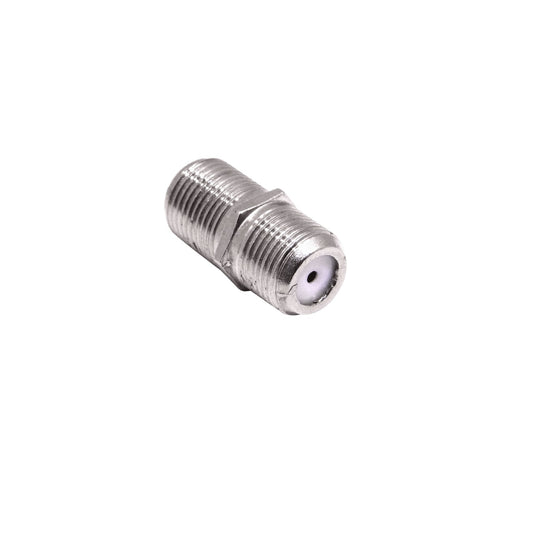 FHFH Adaptador coaxial de TV, conector hembra a hembra tipo F para unión y acople