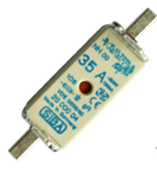 Fusible SIBA, ultrarápido, tamaños NH000 / NH00, 500VAC - NH000 - 40A