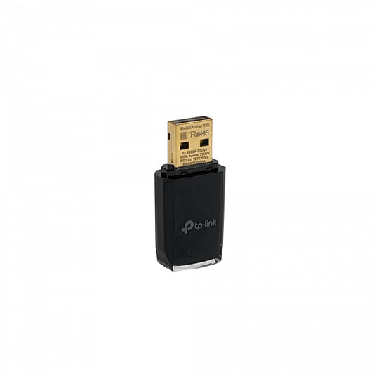 T2U TP-LINK Adaptador WiFi USB 2.0 AC600 802.11ac 433Mbps en 5GHz y 150Mbps en 2.4GHz