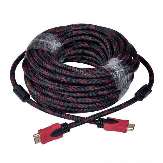 HDMI-15MM 15mt sin/Bisagra HDMI-M HDMI-M Cable Negro v1.4 3D 1500cm