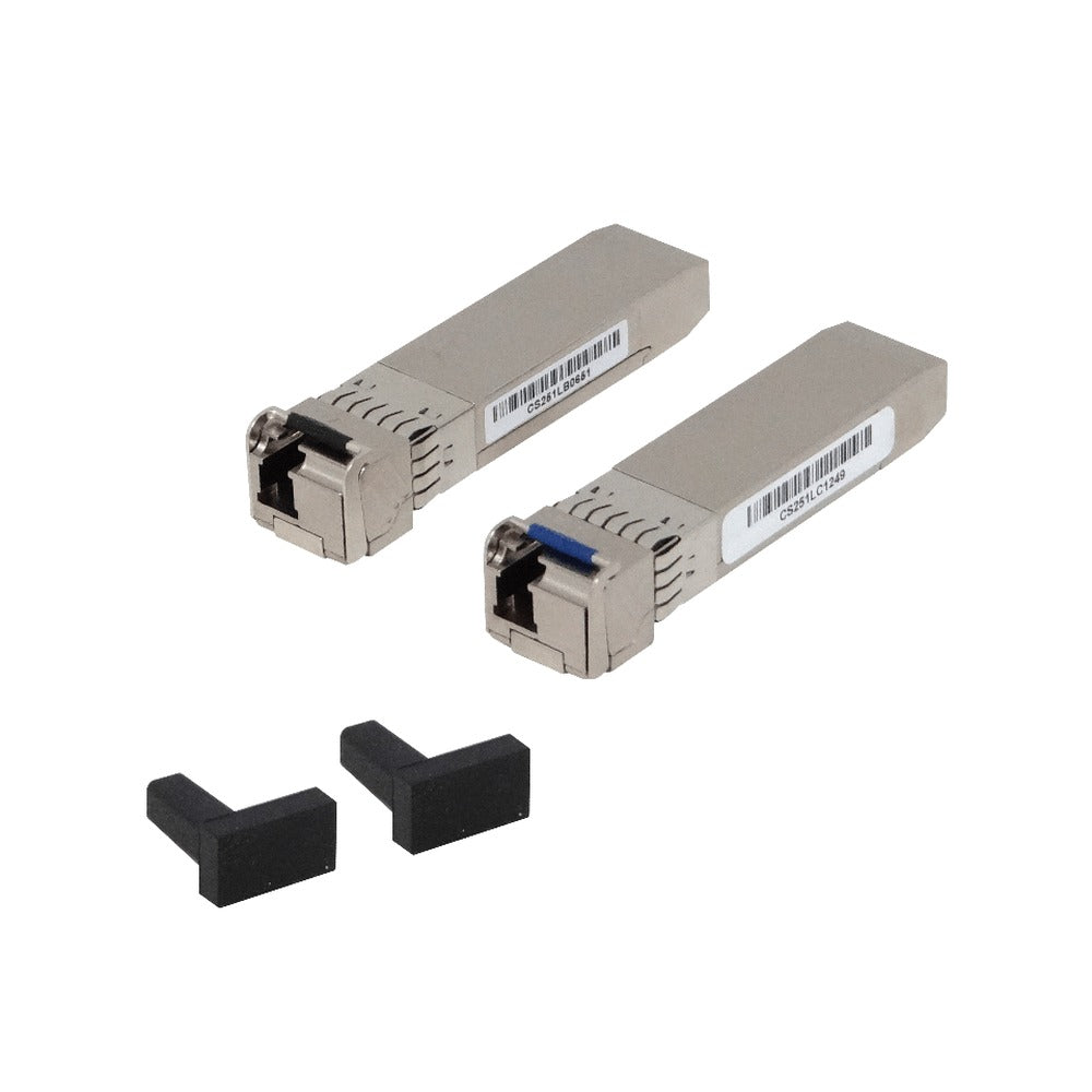 XS+2733LC15D MIKROTIK 1-LC Transceptor bidireccional SFP28 25G compatible SFP+ 10G alcance 15km par 1270/1330nm monomodo