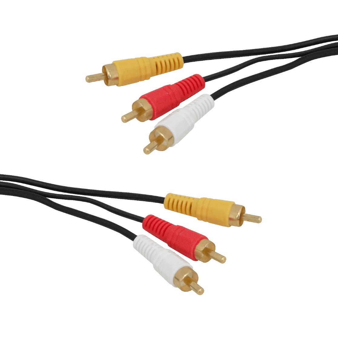 AV-10R3 Cable de Audio y Video 10 metros 3 RCA Macho a 3 RCA Macho 3x3 1000cm