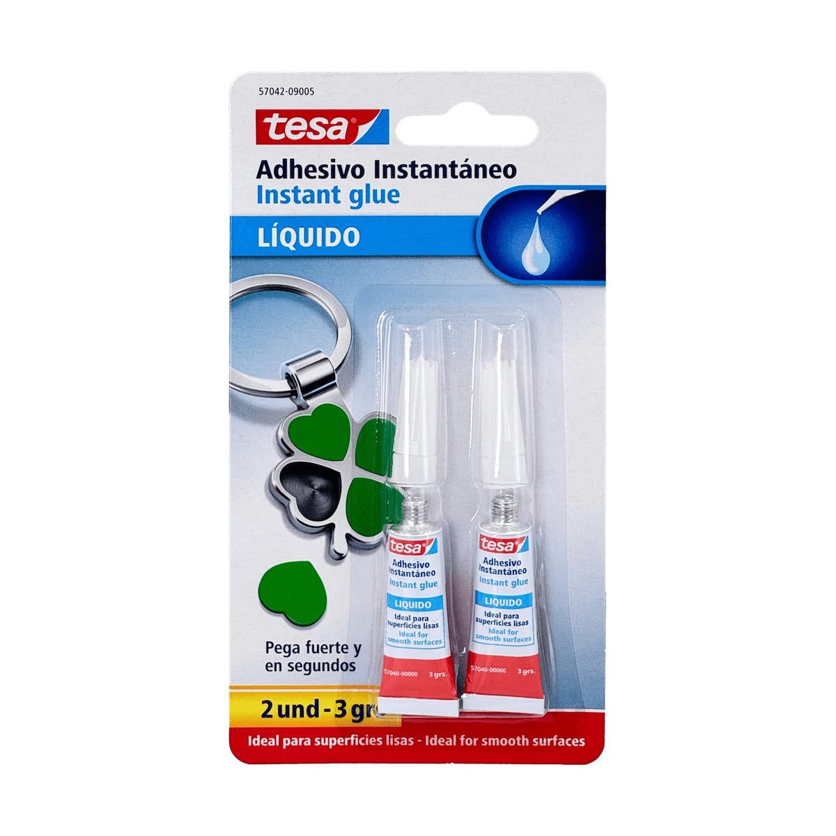 SUPER-GEL TESA Adhesivo Gel 2x3gr Pegamento instantaneo Multiuso