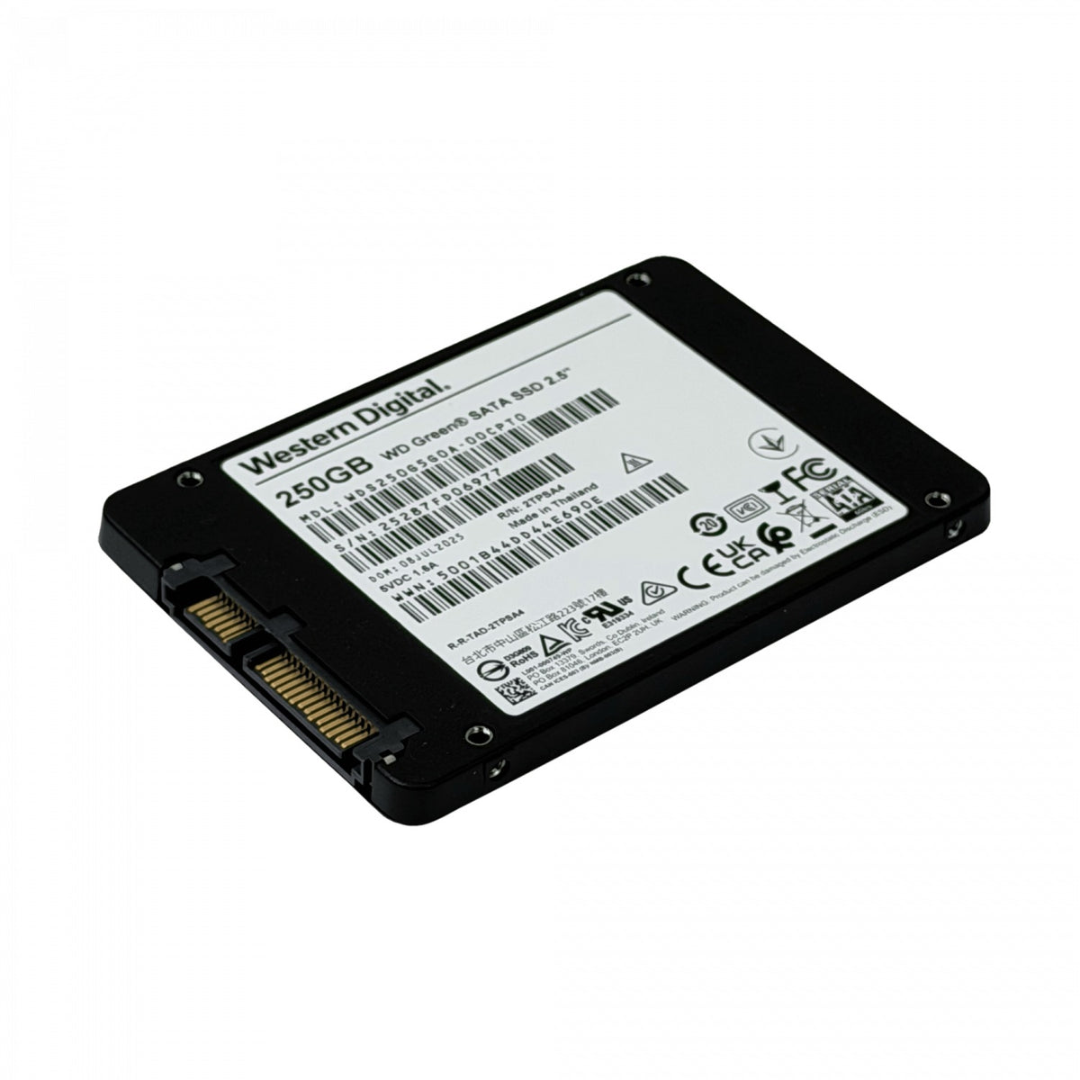 SSD250 WESTERNDIGITAL 250GB 545-450mb/s Sata3 2.5 7mm Disco Estado Sólido WDS250G5G0A