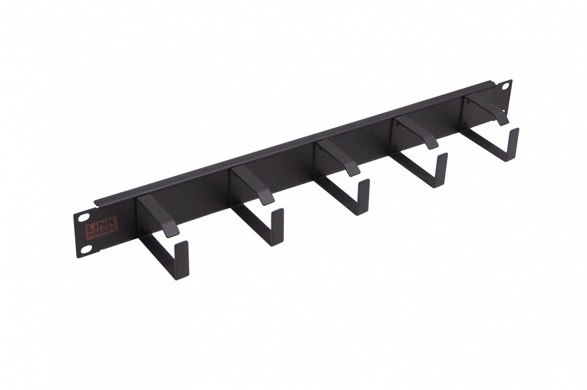 RAD-1G 1U-44mm Soportes Metálicos para Rack Ordenador Negro Fondo-79mm