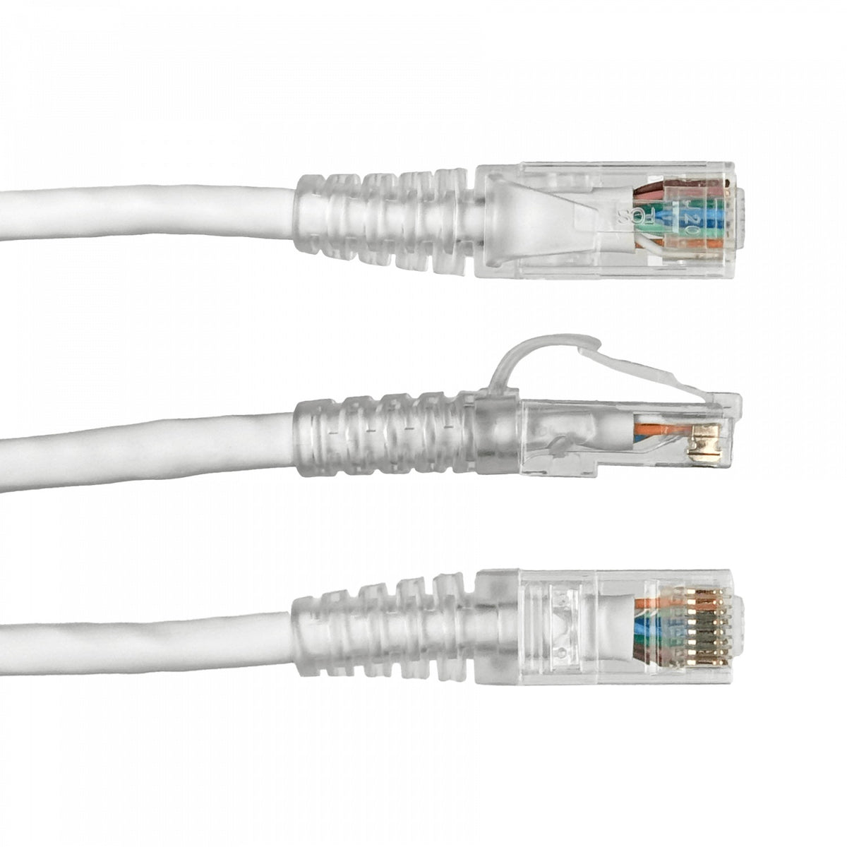 CPW-3F FURUKAWA Cable de parcheo RJ45 Multilan de 3 metros, categoría 5e, blanco, U/UTP CM, referencia 35103505