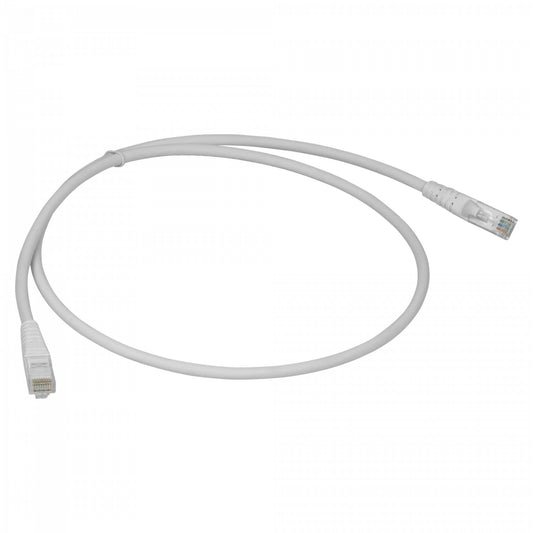 CP6W-10L LINKMADE Cable de Parcheo Cat6 U/UTP Blanco LSZH 1 Metro Multifilar Inyectado