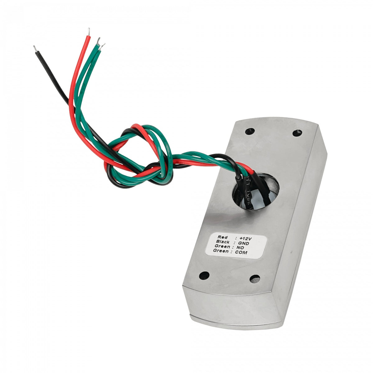 EX-803L ZK Pulsador de Salida N/A 30x81x24mm Placa Metálica de Superficie