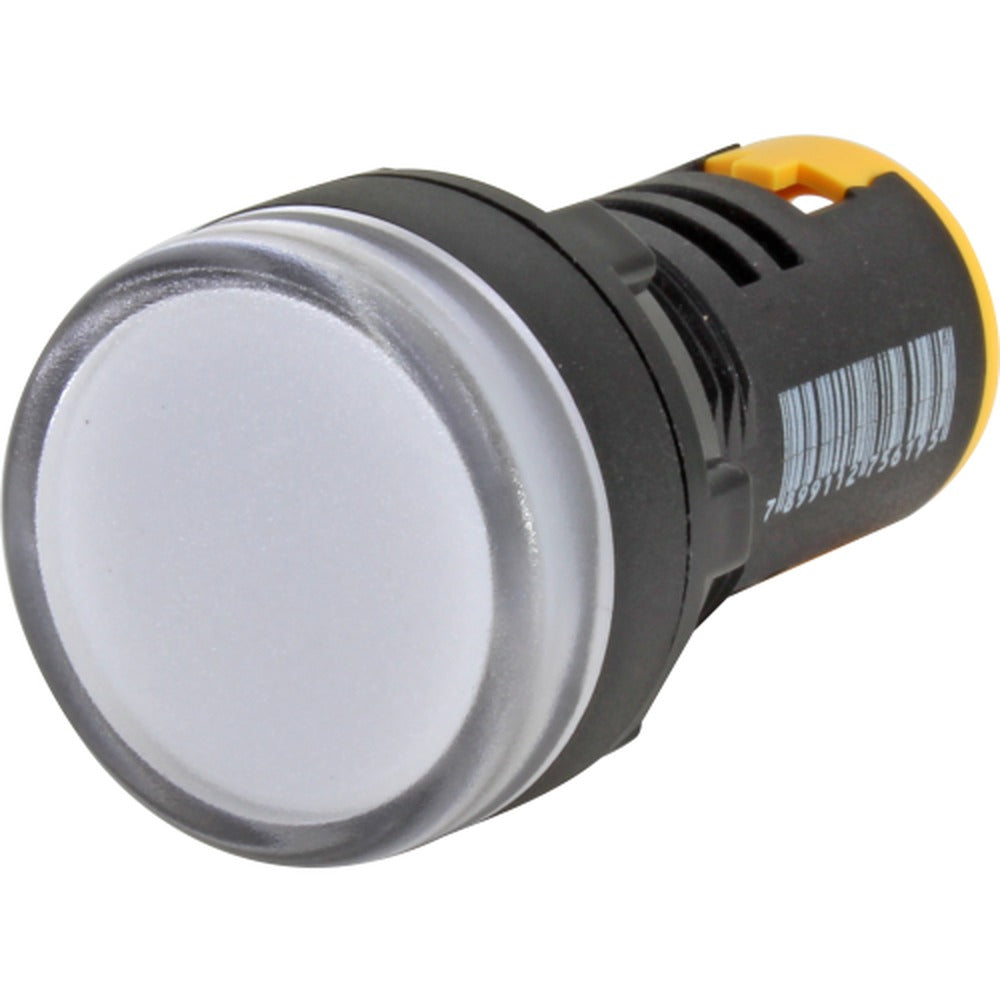 Indicador luz piloto plástico 22mm IP65 serie L20-AR - Azul - 250VDC