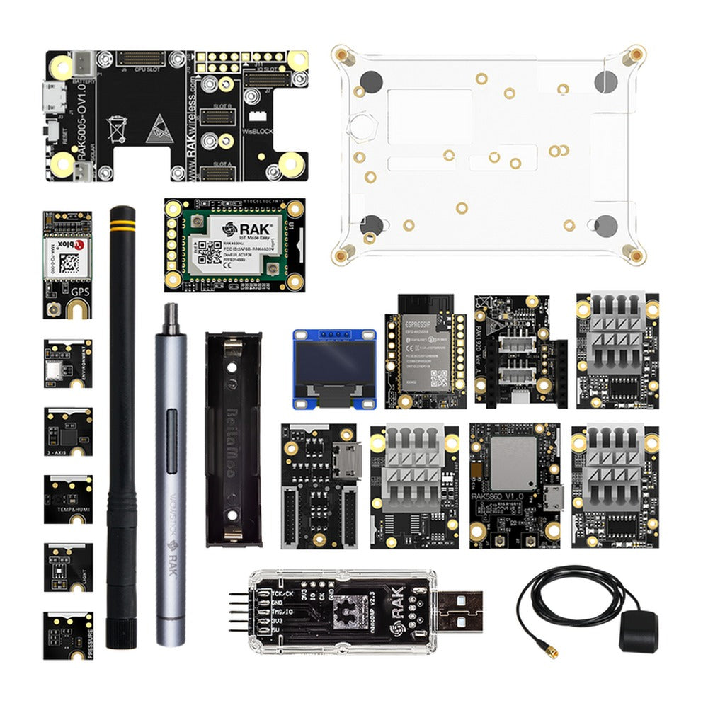 WisBlock Complete Starter Kit with Automatic Screwdriver (Descontinuado)