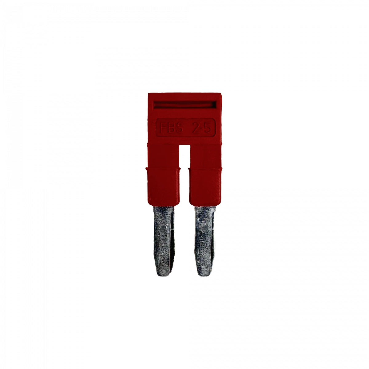 FBS2-5 PHOENIX 1 pieza puente de 2 polos para bornera paso 5mm color rojo