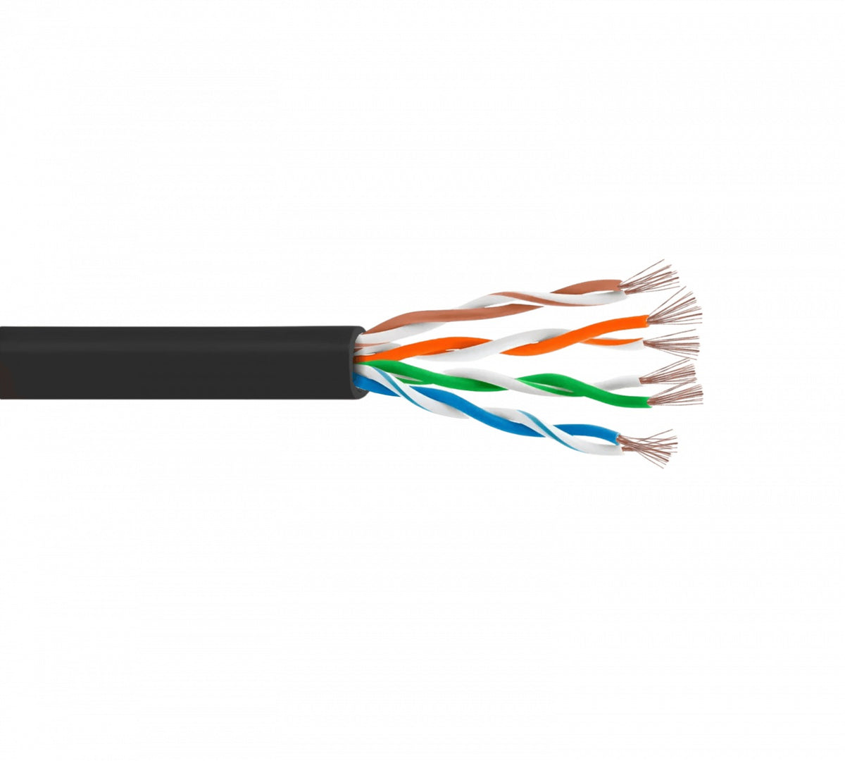 CPN-30L LINKMADE 3MT CAT5E NEGRO LSZH CABLE PATCH INYECTADO MULTIFILAR