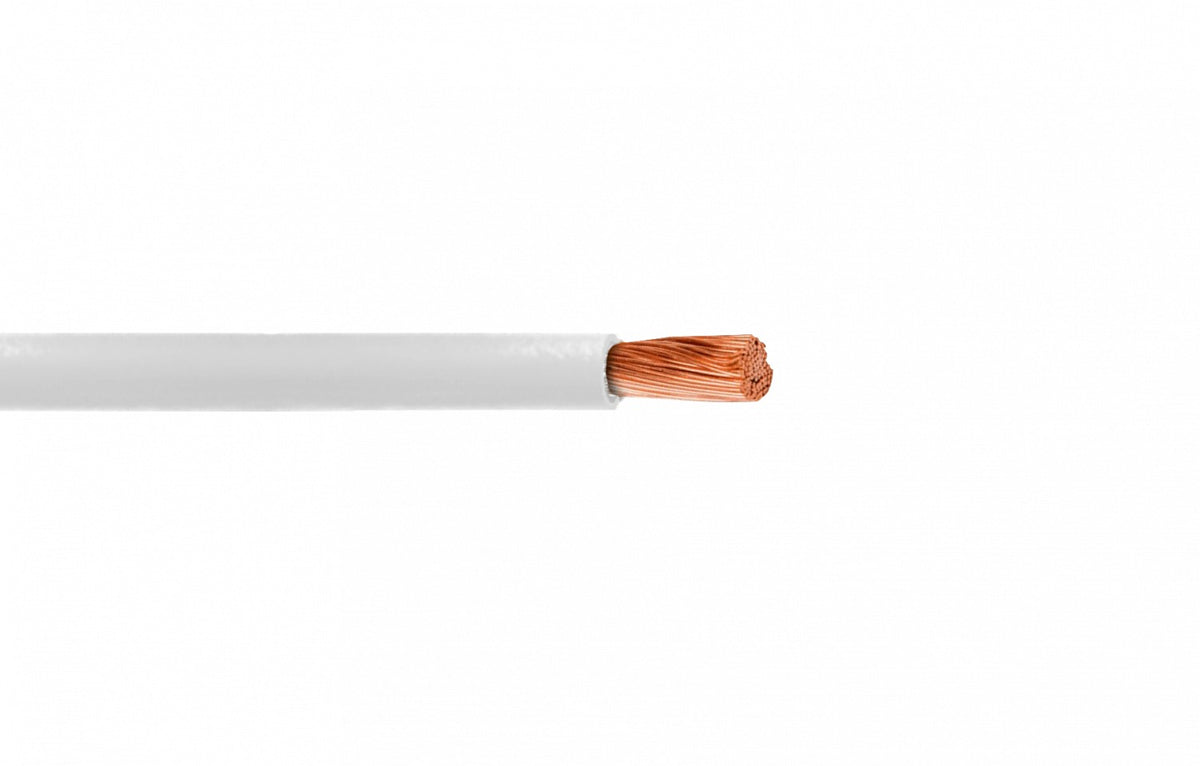 HZ4W EVA H07Z-1 4mm Libre de Halógenos Blanco 100m 750V Brasil Conductor Eléctrico Flexible