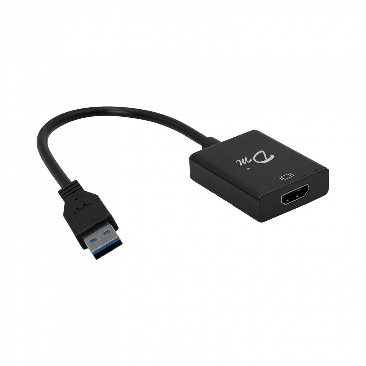 USB-HDMI USB-A-Macho USB3.0 HDMI-Hembra Adaptador Cable 10cm solo-PC 1080p