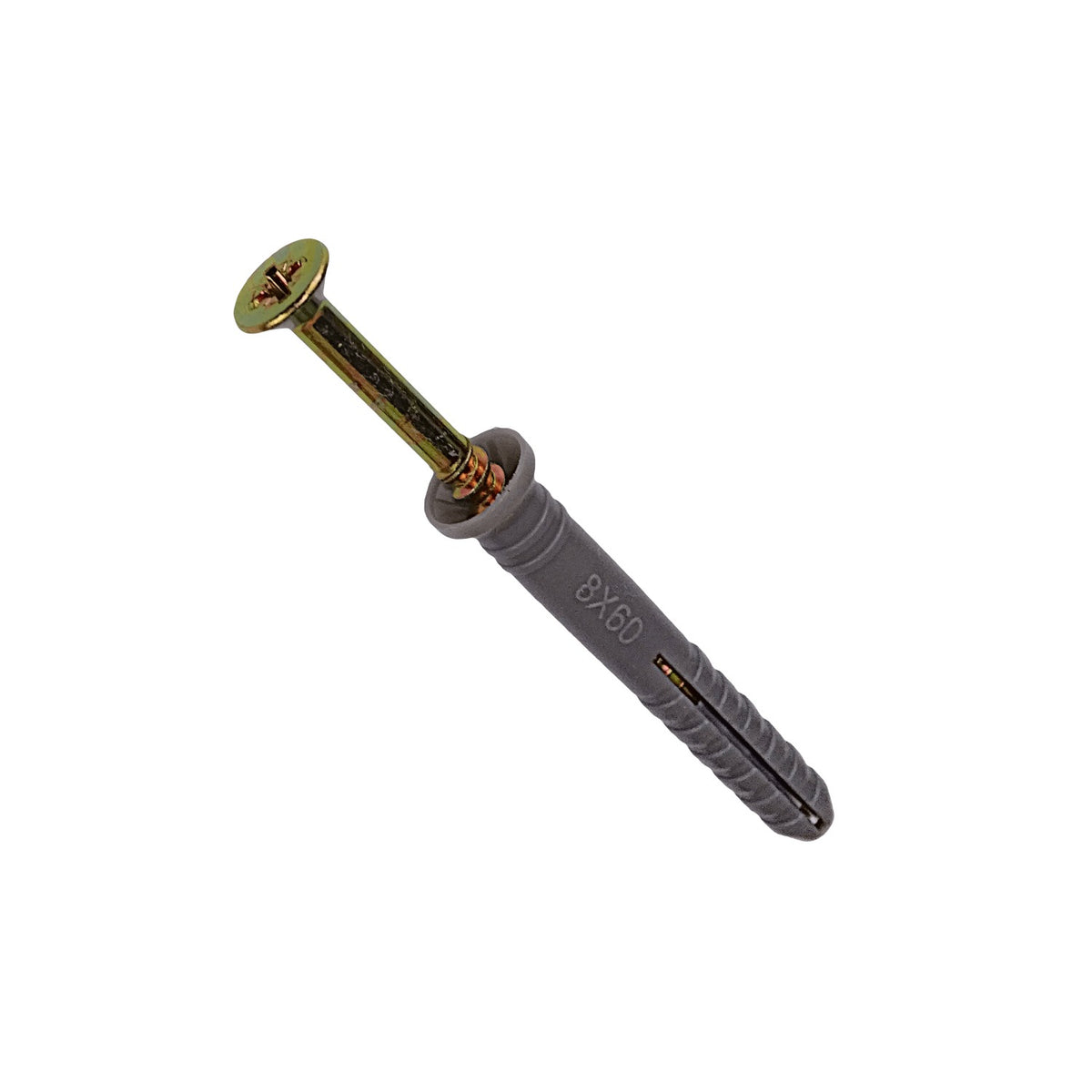 TARUGO-8 100-unids. 8x60mm Espiga Anclaje para Ladrillo Hueco