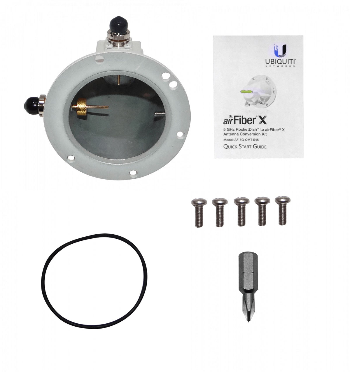 AF-5G-OMT-S45. UI Kit Polarizacion a Slant-45º p/Antenas RD-5Gx RD-3G26 RG-2G24 AF5GOMTS45 UBIQUITI