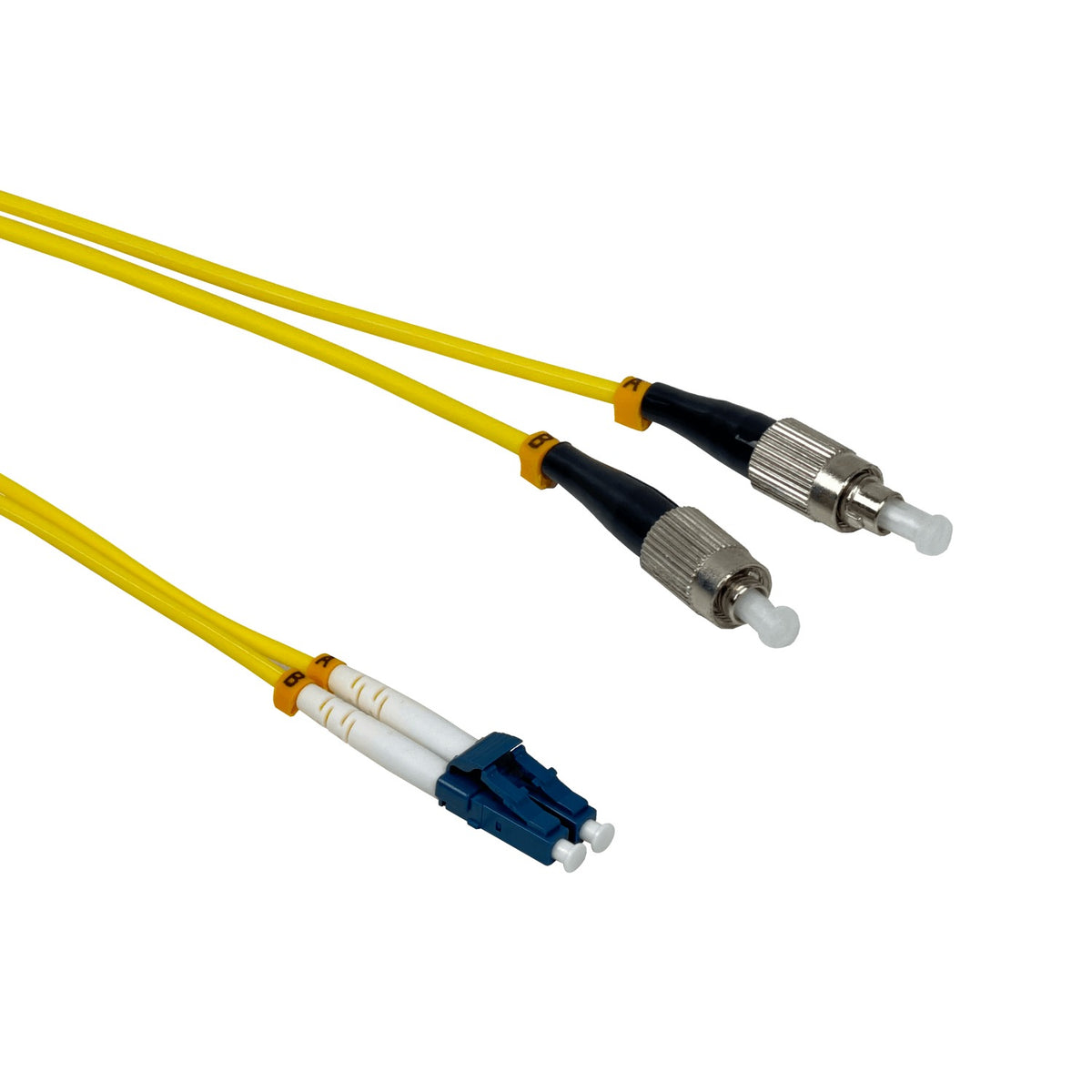 JFSLF10 10mt LC-FC MonoModo SM Duplex Cable Puente Fibra 9/125um LSZH