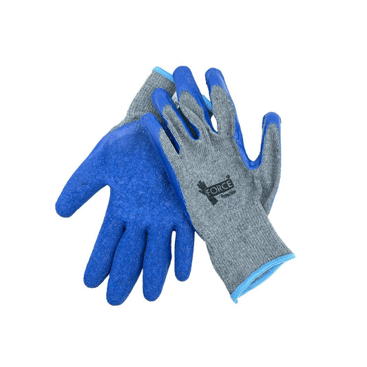 GUANTES-MULT Guantes de trabajo multiuso STEELPRO en talla 9/M con recubrimiento de látex Force Basic