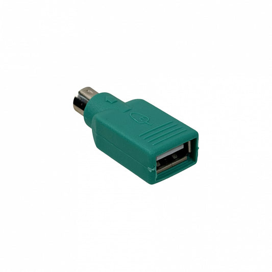 USBH-PS2M Convertidor 1-USB-A-Macho a 1-PS2-Macho para Teclado/Ratón USB a PS/2