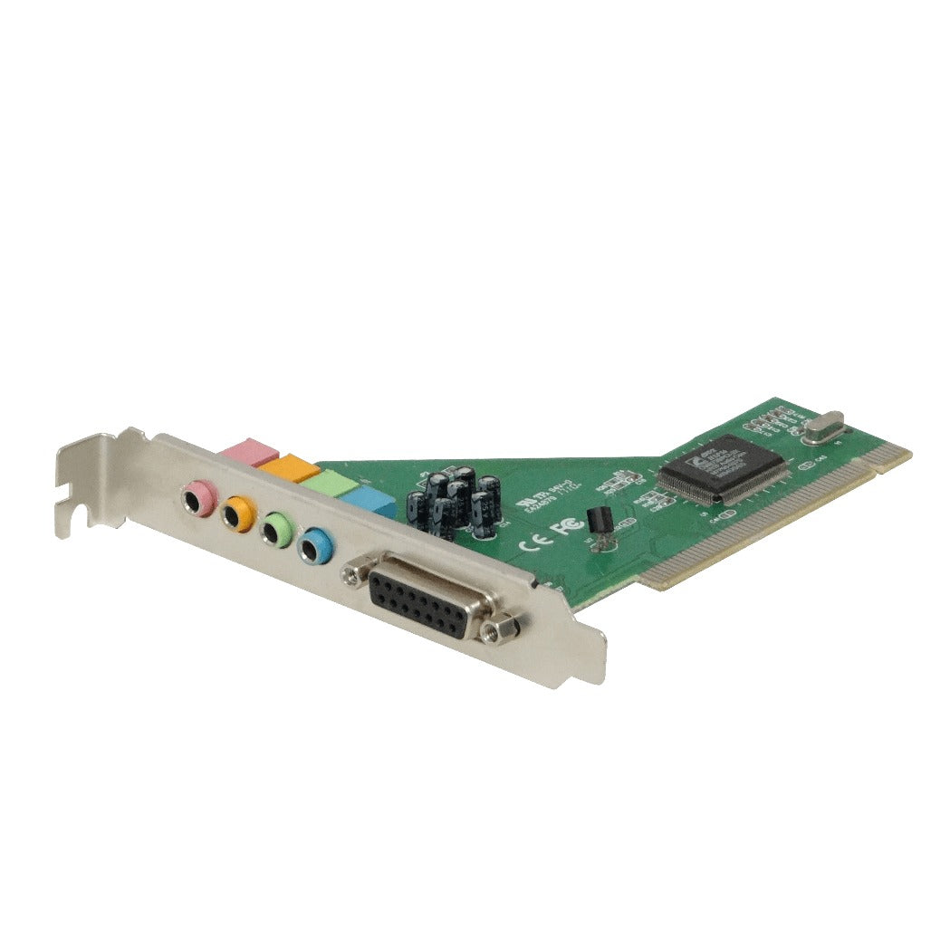PCI-SND Placa de Audio 4.1 PCI-Legacy 4-3,5MM-H 1-DB15-H 2-hileras 8738/PCI-X