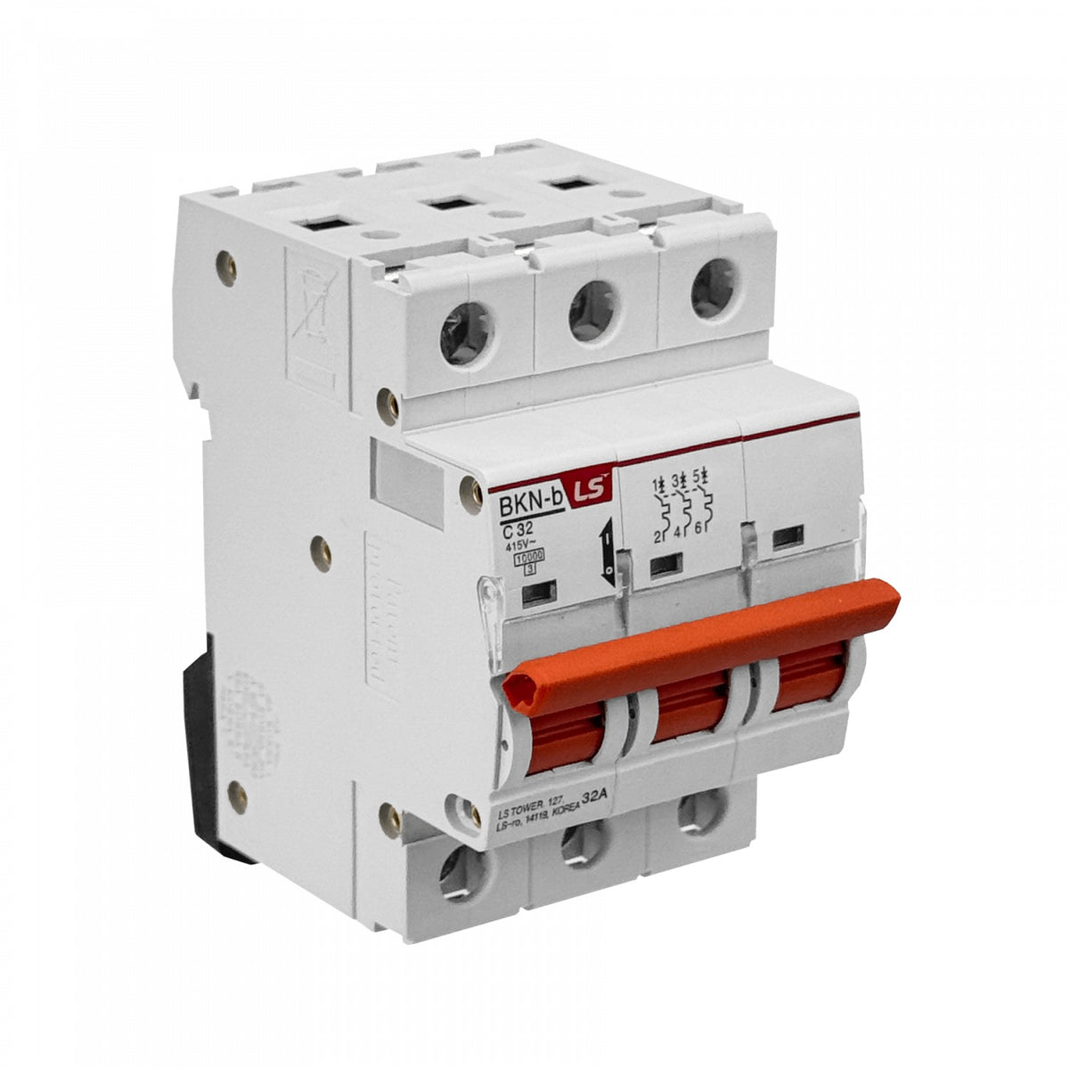 AUTOMATICO-32A3. Trifásico 3x32A 15kA 230/400V Interruptor magnetotérmico C32 BKN-b