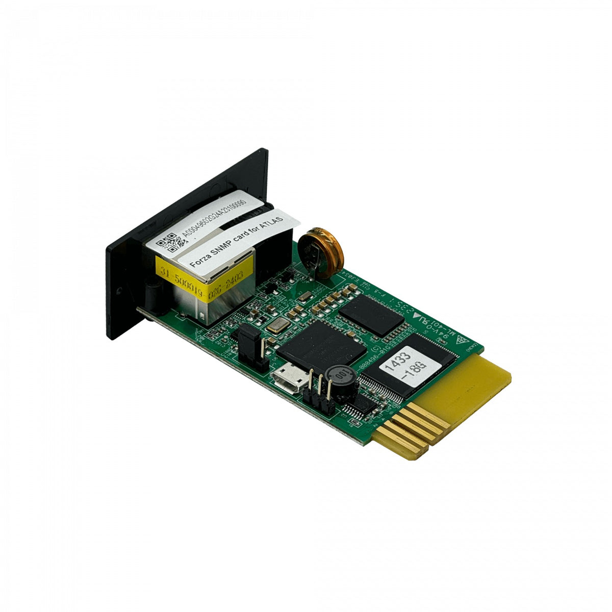 FDC-N FORZA Tarjeta de Red SNMP Ethernet-10/100 para-UPS 1-100 1-RJ45-EMD FDC-CD610