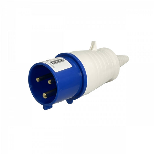 023-6 PCE Clavija Recta Móvil Industrial 2P+T, Modelo Typ023-6h, 32A, 690V, IP44
