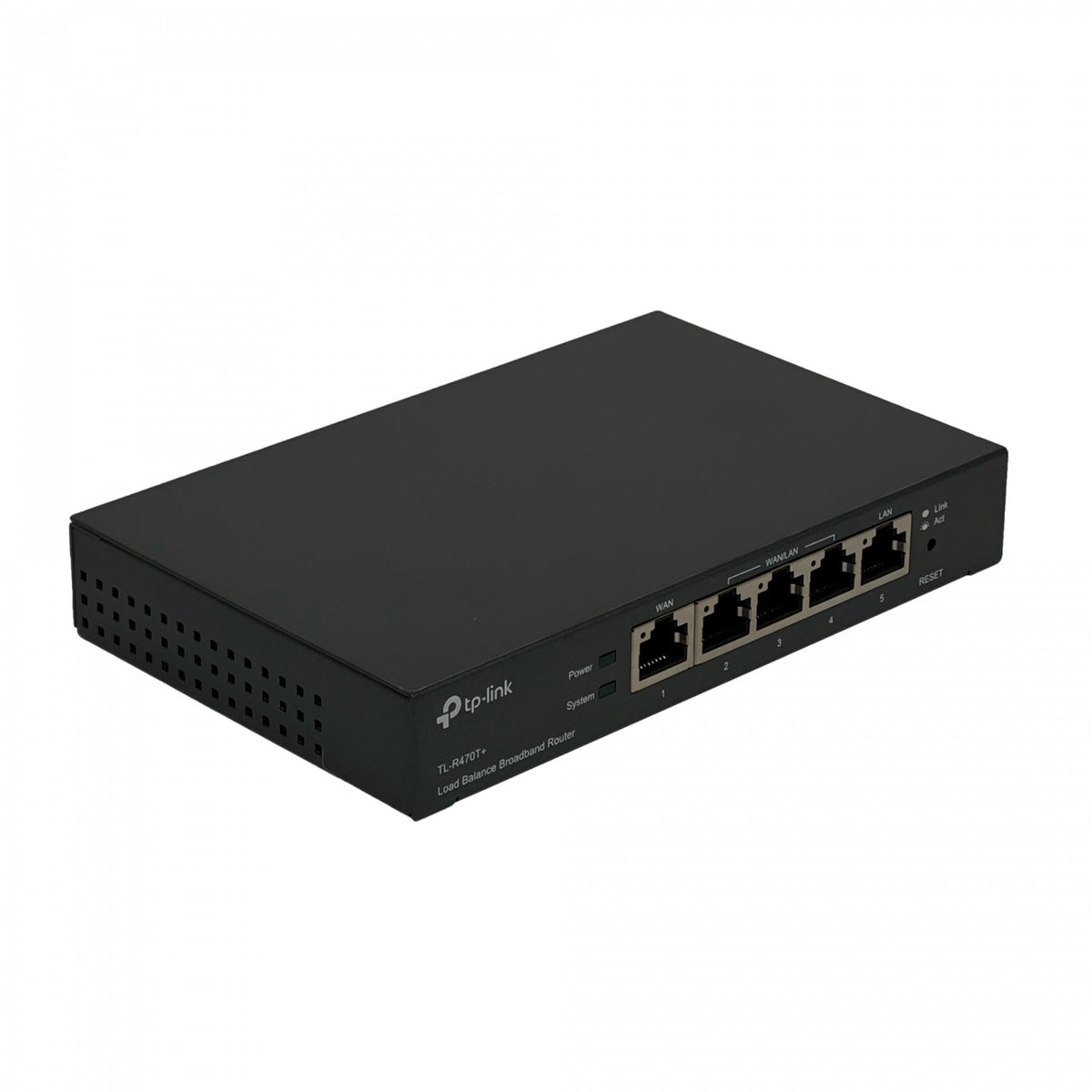 TL-R470T+ Router TP-LINK 1 Puerto 10/100 1 WAN 3 WAN/LAN Balanceo de Carga Alimentación 100-240VAC Sin Soporte para Rack