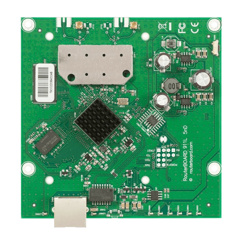 RB911-5HND MIKROTIK 5GHZ 2X2 2-MMCX 1-100-POE/8-30V 600MHZ L3 26DBM 105X105MM