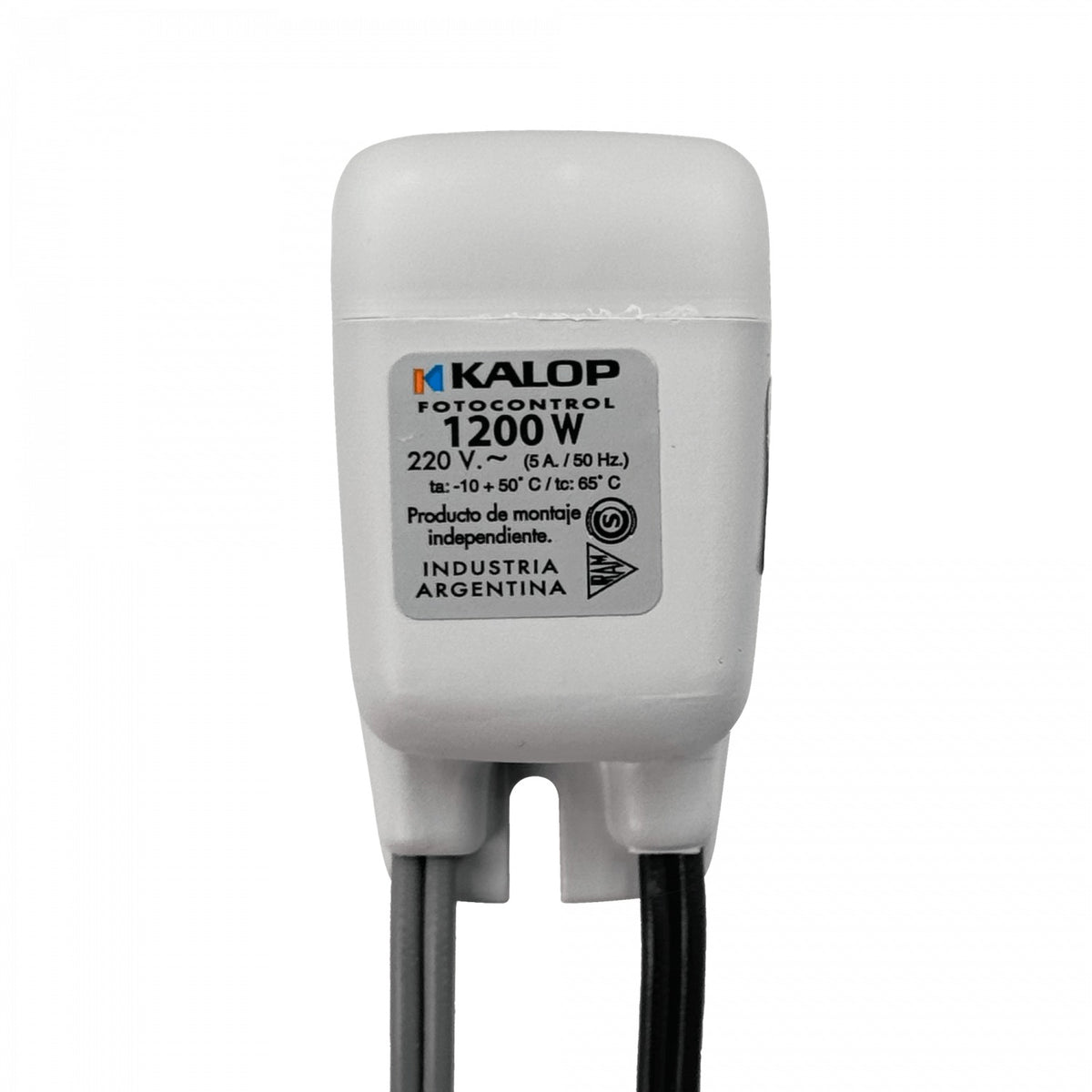 FOTOCONTROL KALOP Celula Fotoelectrica 1000W 220VAC IP44 UV 10/30-Lux Fotocelda