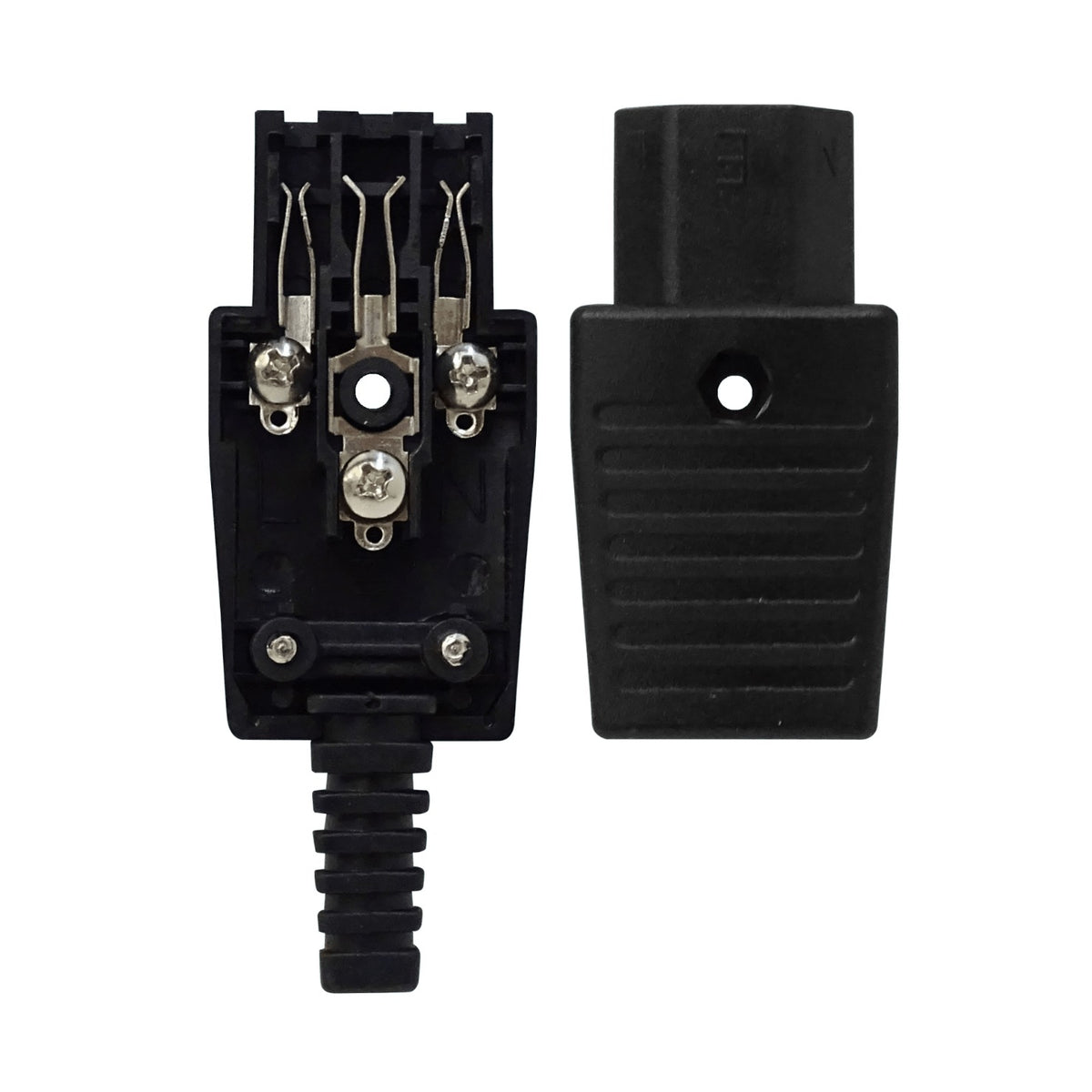 CHV Conector Hembra Volante C13 para Equipos Informáticos 10A Color Negro