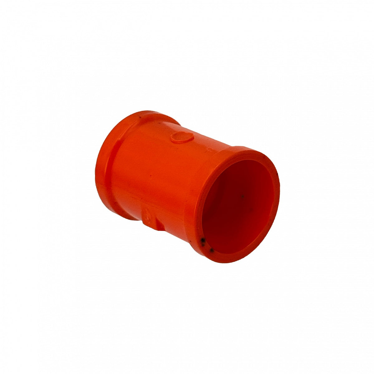 NVC25-CP Acople de 25 milímetros en PVC para conducto naranja con homologación SEC